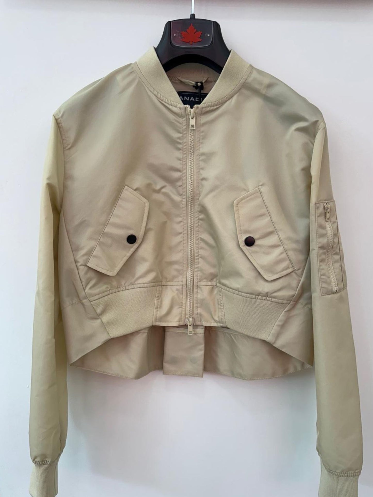 ERICKA BOMBER JACKET BROWN RICE