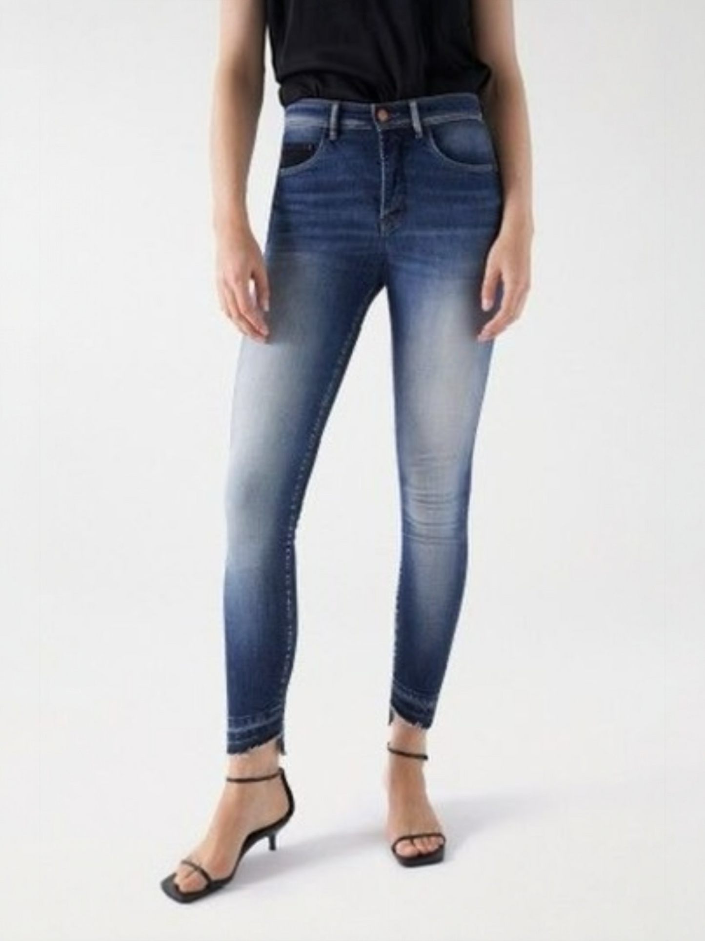 VAQUEROS FAITH PUSH IN CROPPED LAVADO PREMIUM