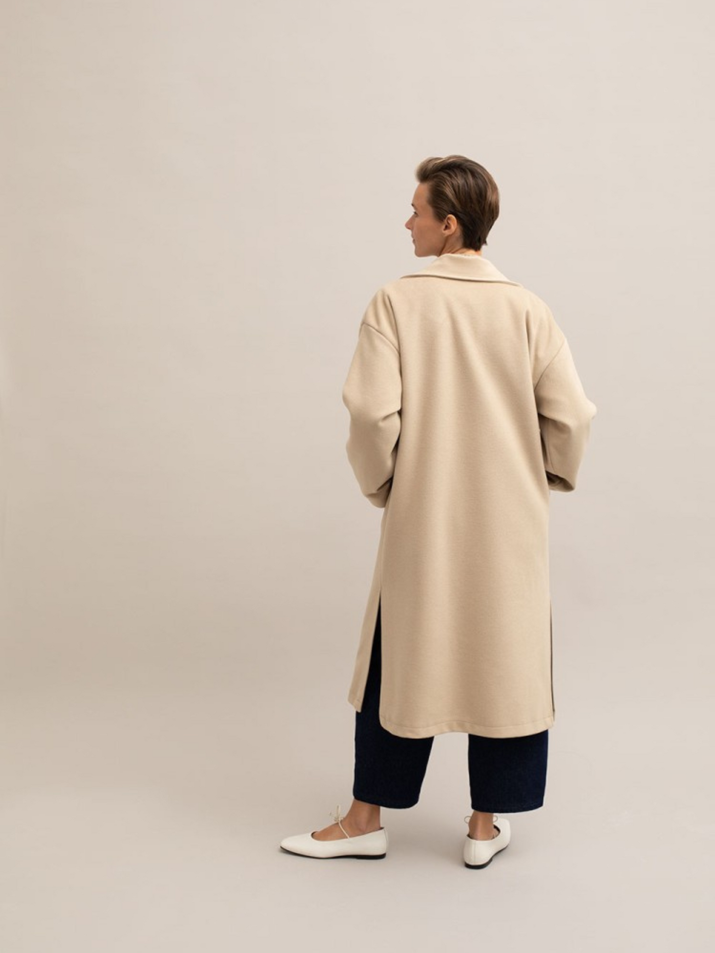 ABRIGO NERVION BEIGE