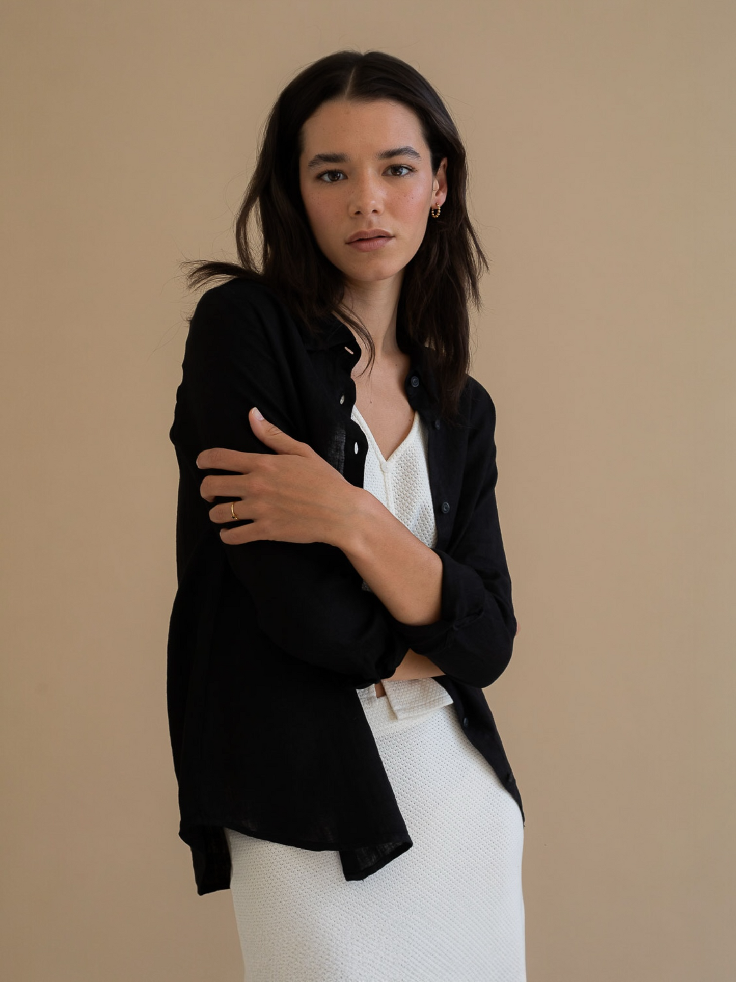 CAMISA AZORES NEGRO