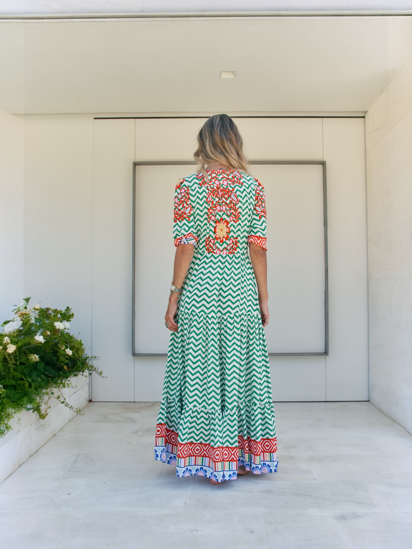 VESTIDO LARGO TESSA ZIGGY ZA
