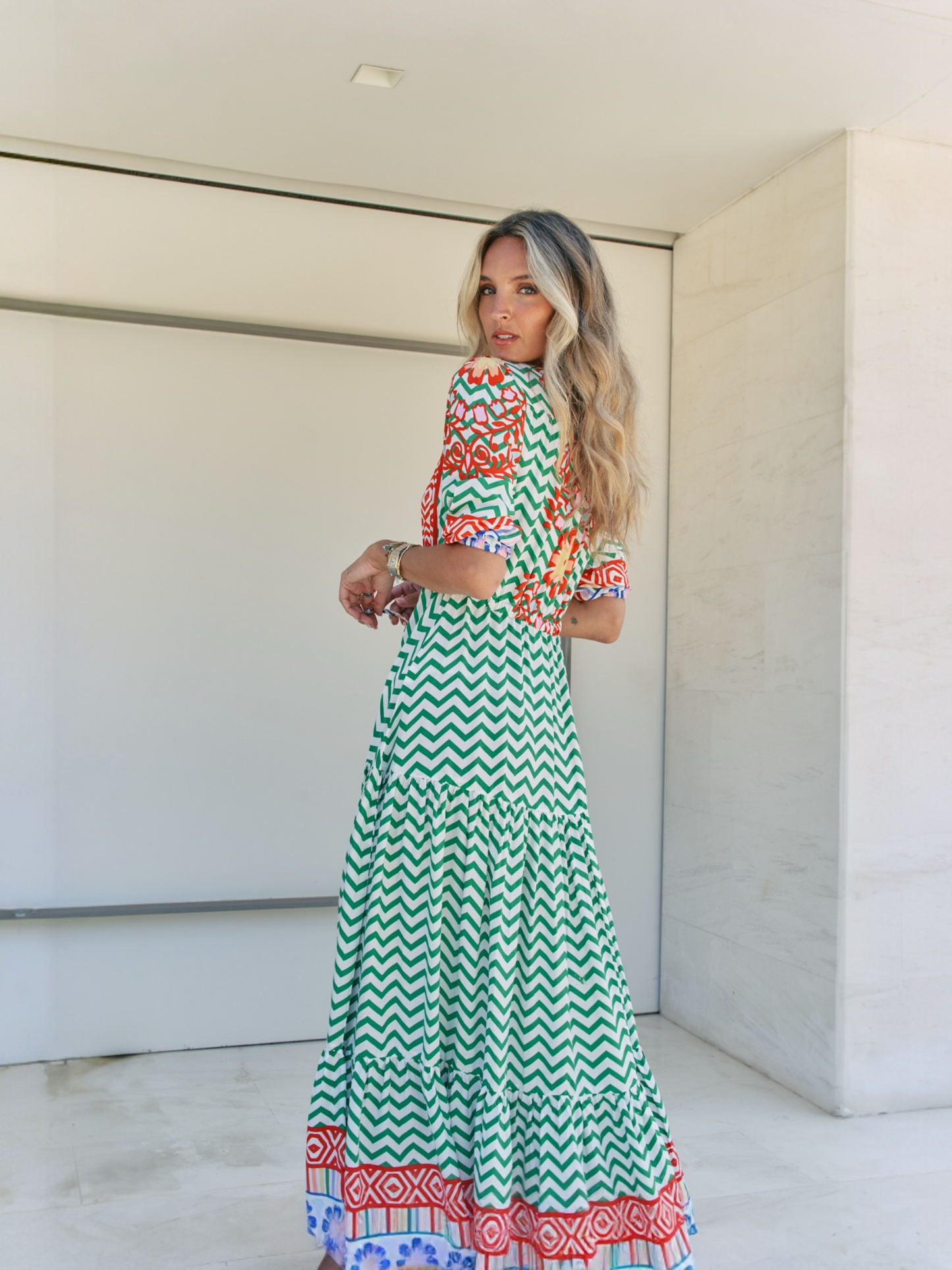 VESTIDO LARGO TESSA ZIGGY ZA