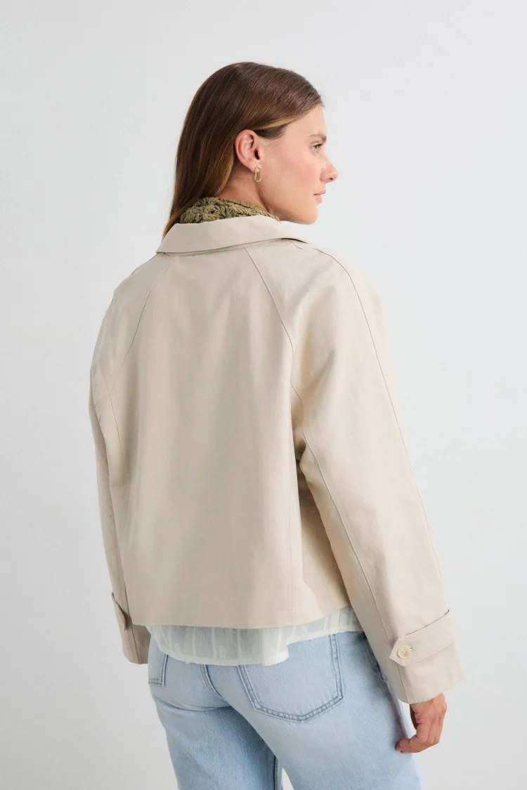 GABARDINA AIDAN CRUDO