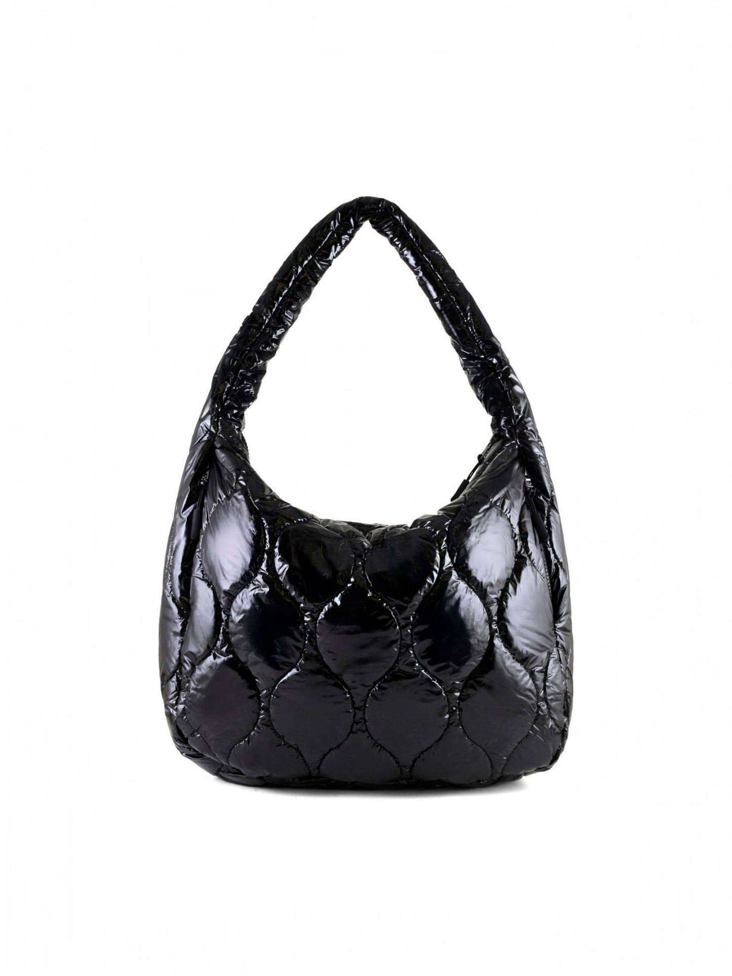 BOLSO TOTE ACOLCHADO NEGRO