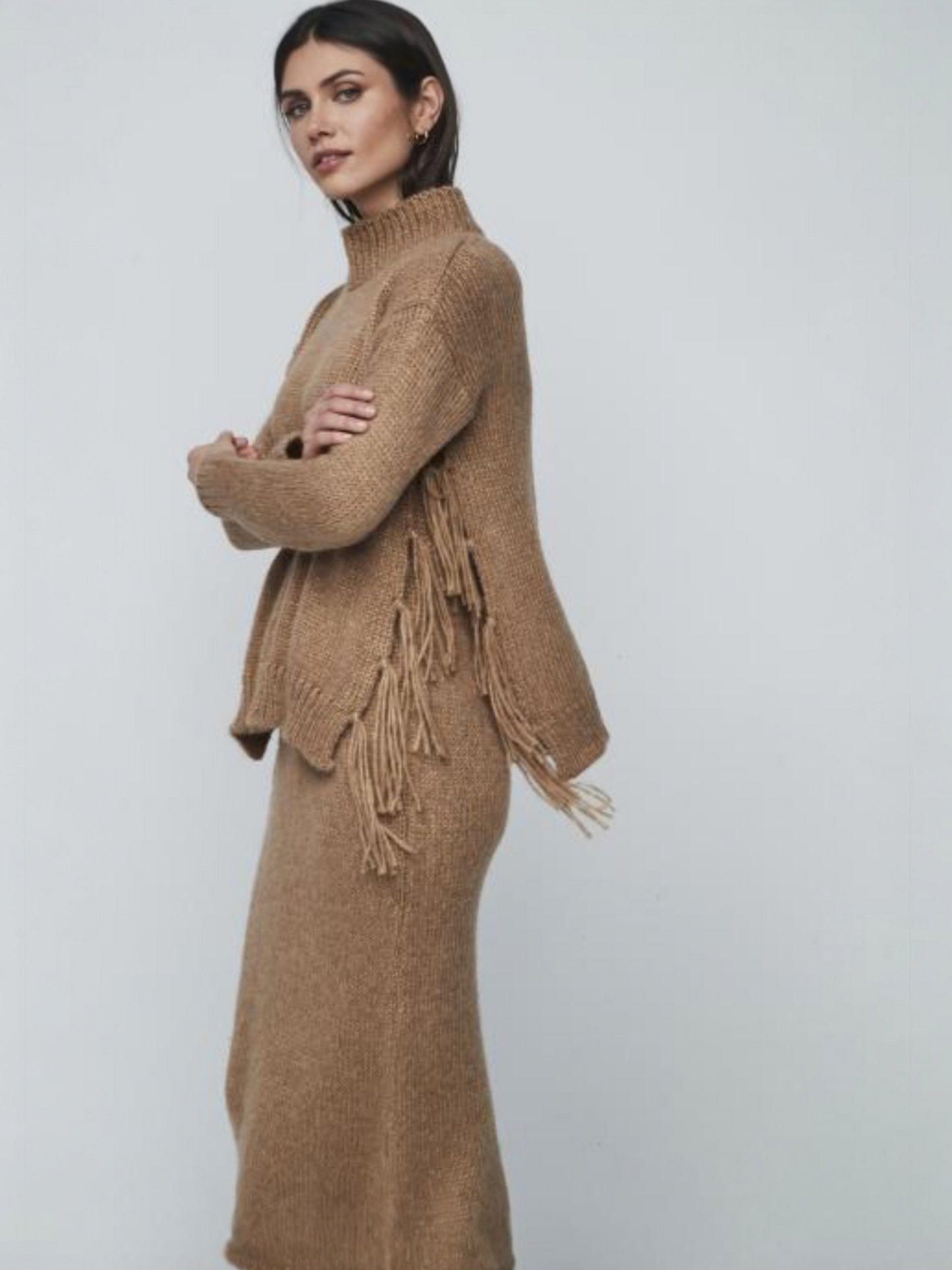 VESTIDO NATALIA CAMEL