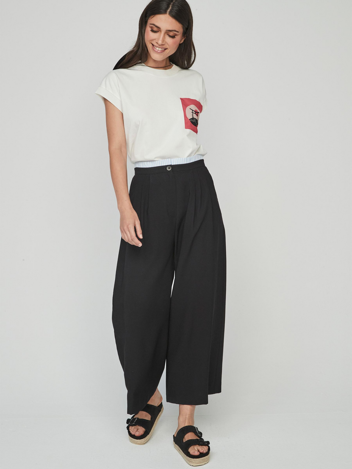 PANTALÓN RASEN NEGRO