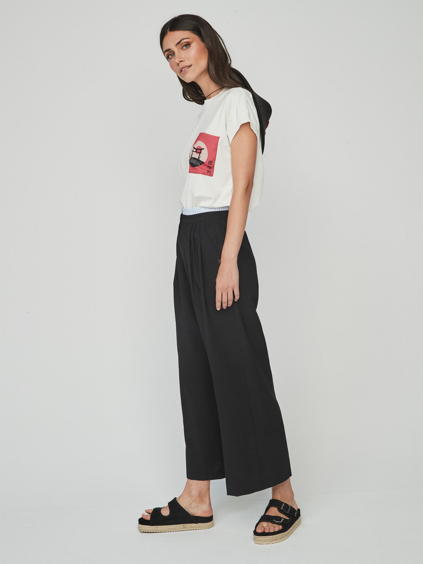 PANTALÓN RASEN NEGRO