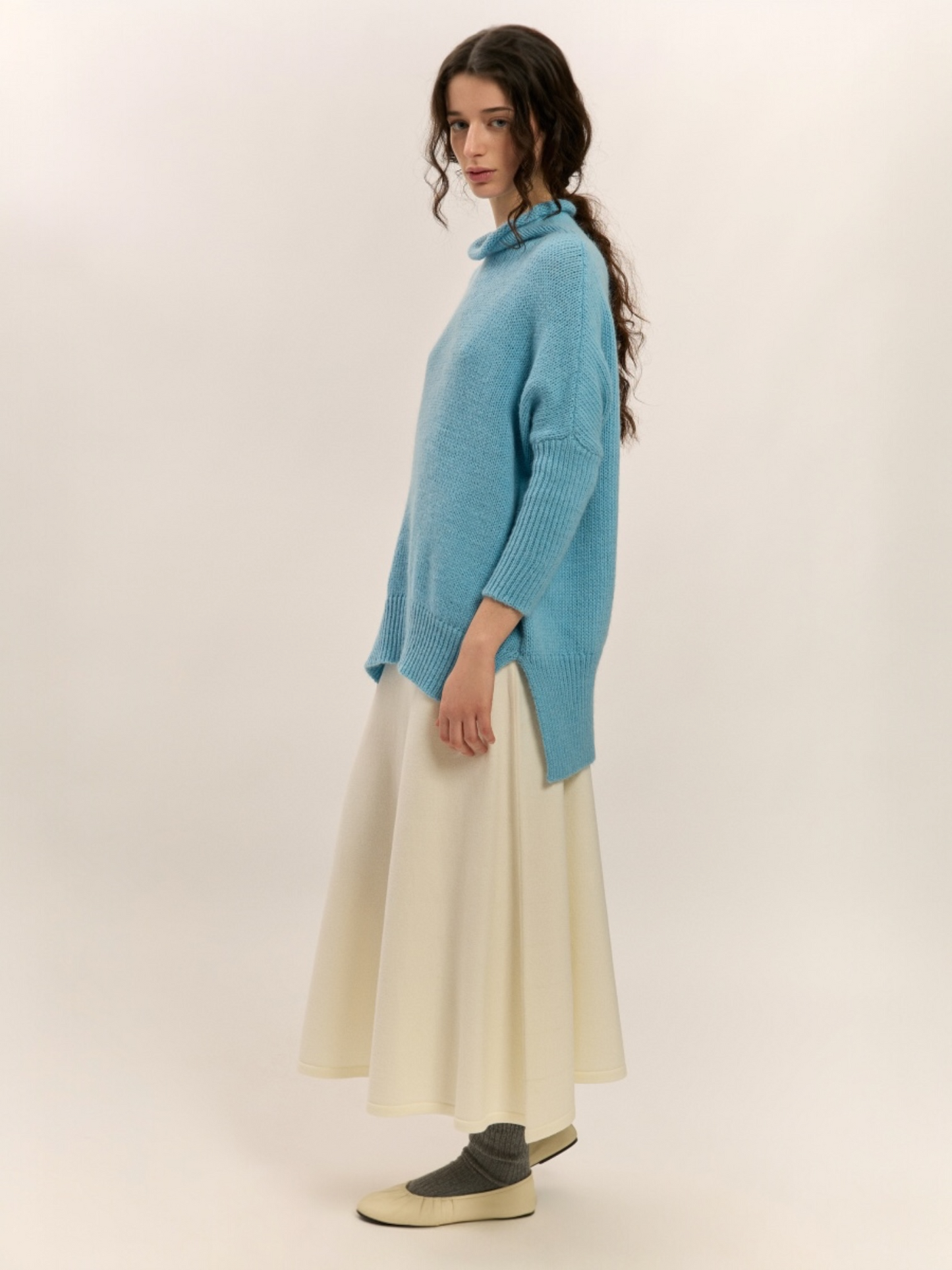 FALDA CAPA PERLA