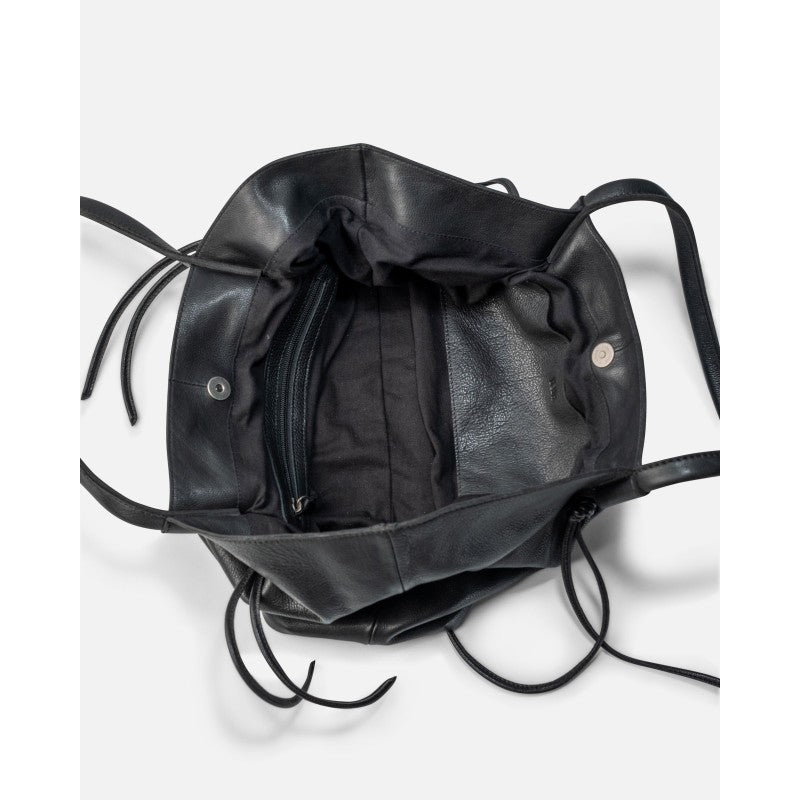 BOLSO DE HOMBRO BRUMLEY DE PIEL NEGRO