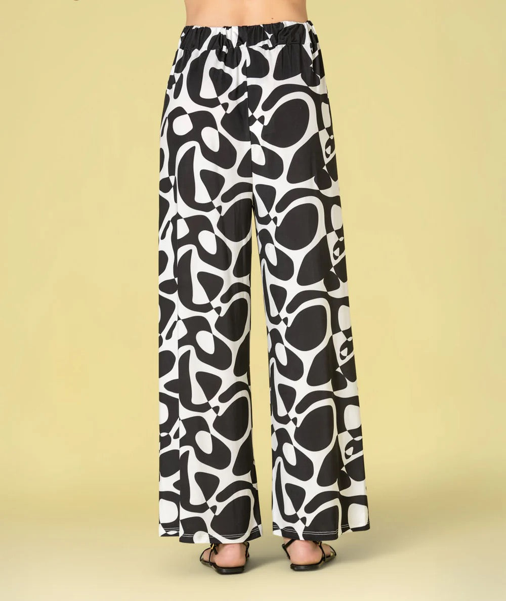 PANTALÓN ESTAMPADO GEOMÉTRICO
