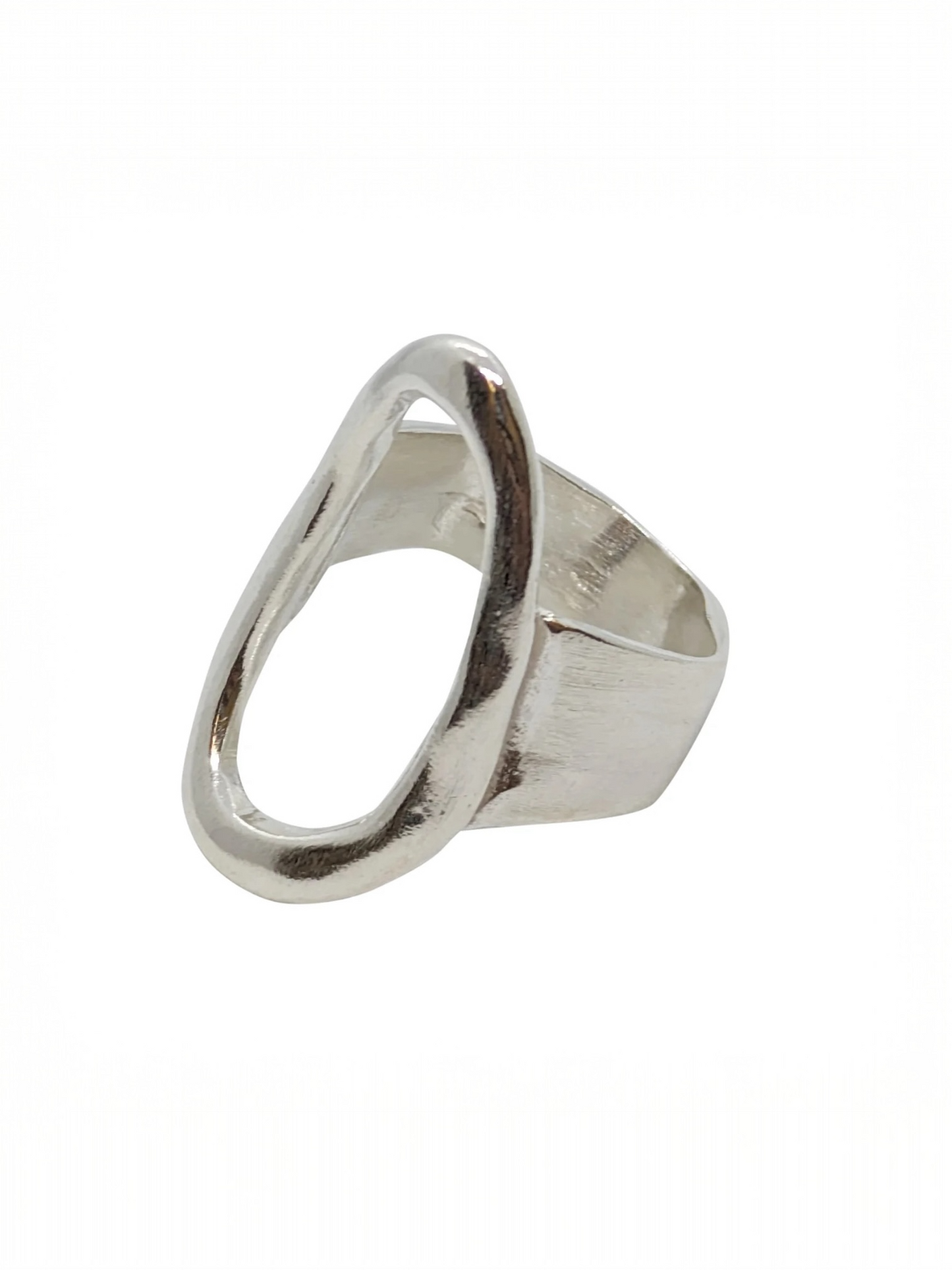 ANILLO REINA LETICIA PLATA