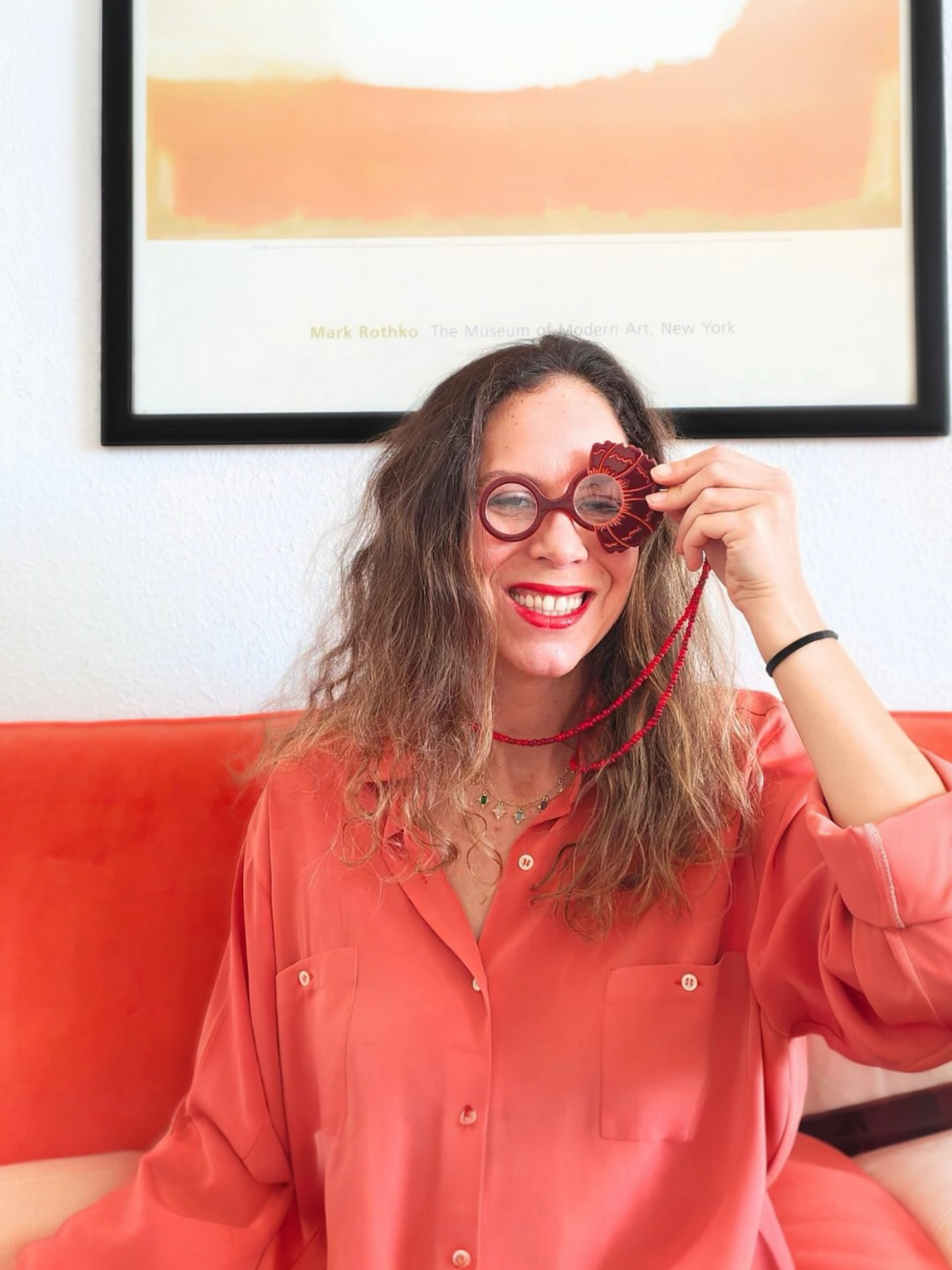 COLGANTE-GAFAS CLAVEL ANDALUZ