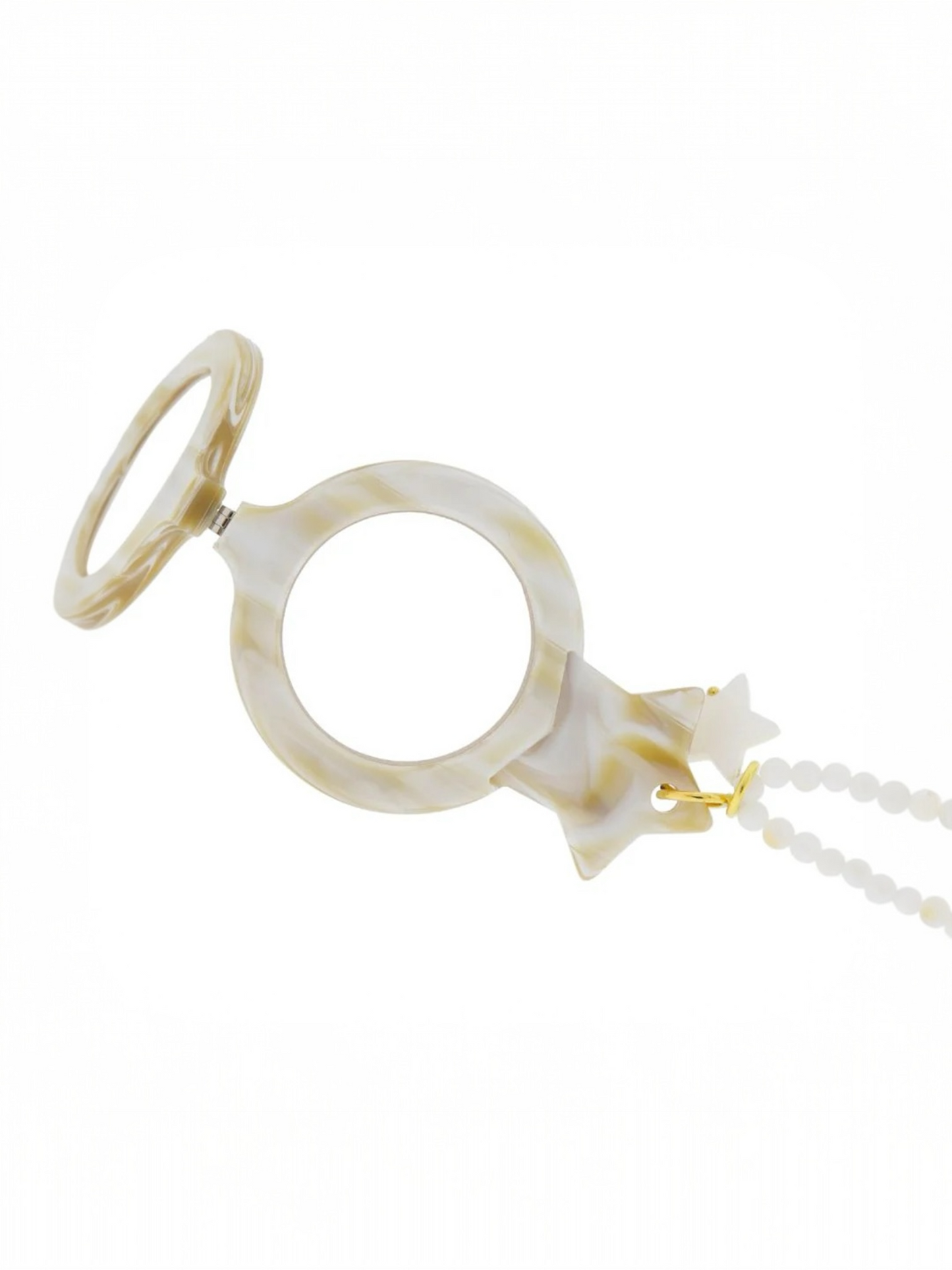 COLGANTE-GAFAS ESTRELLA NÁCAR