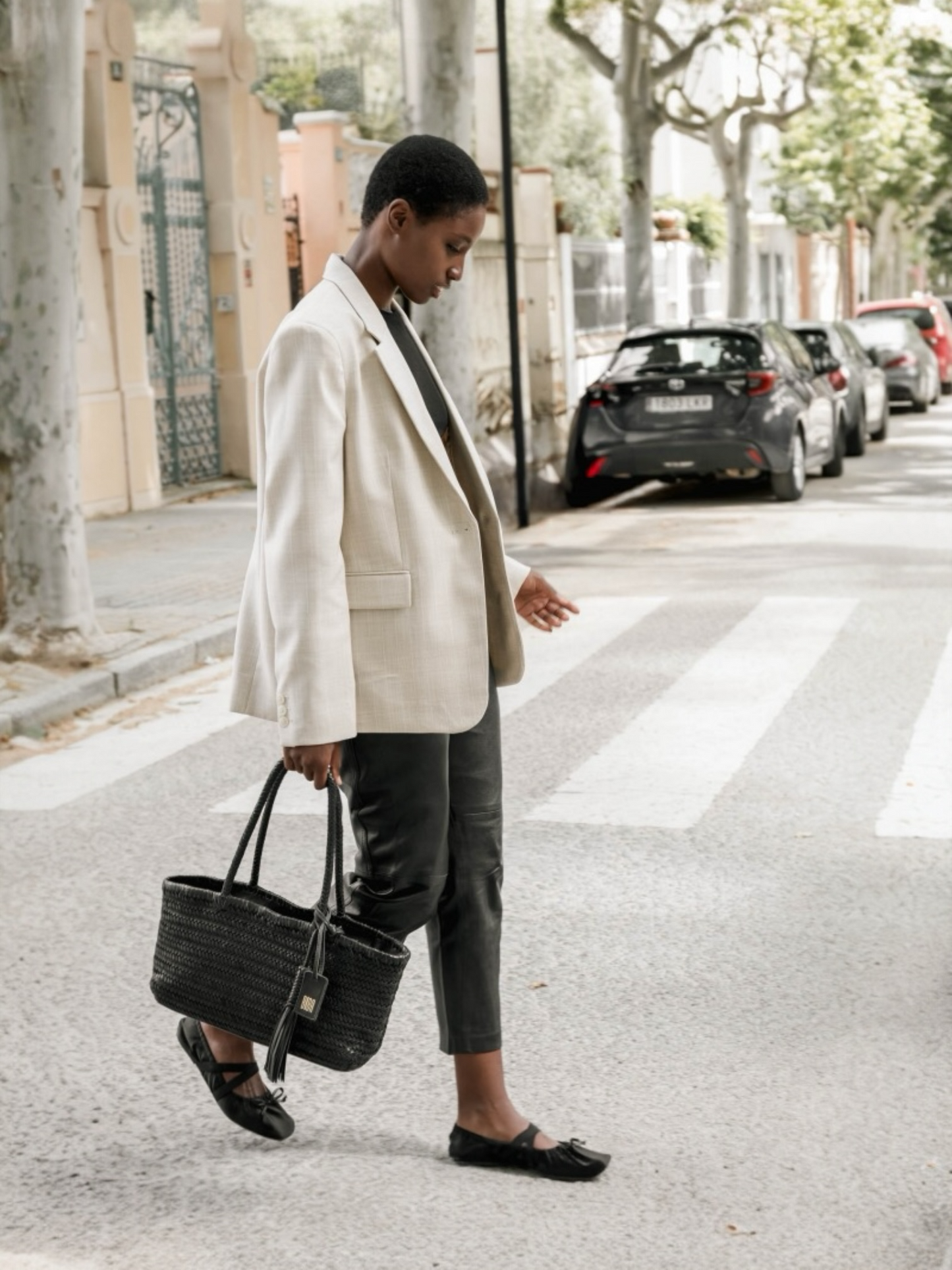 BOLSO DE HOMBRO PERKINS HERITAGE NEGRO
