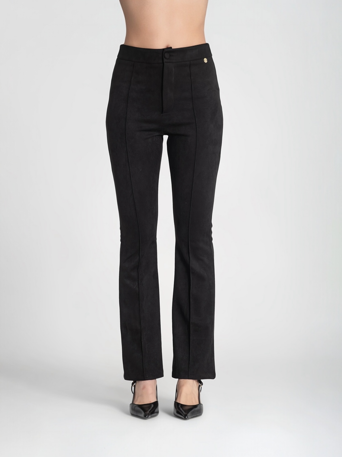 PANTALÓN FLARE NEGRO
