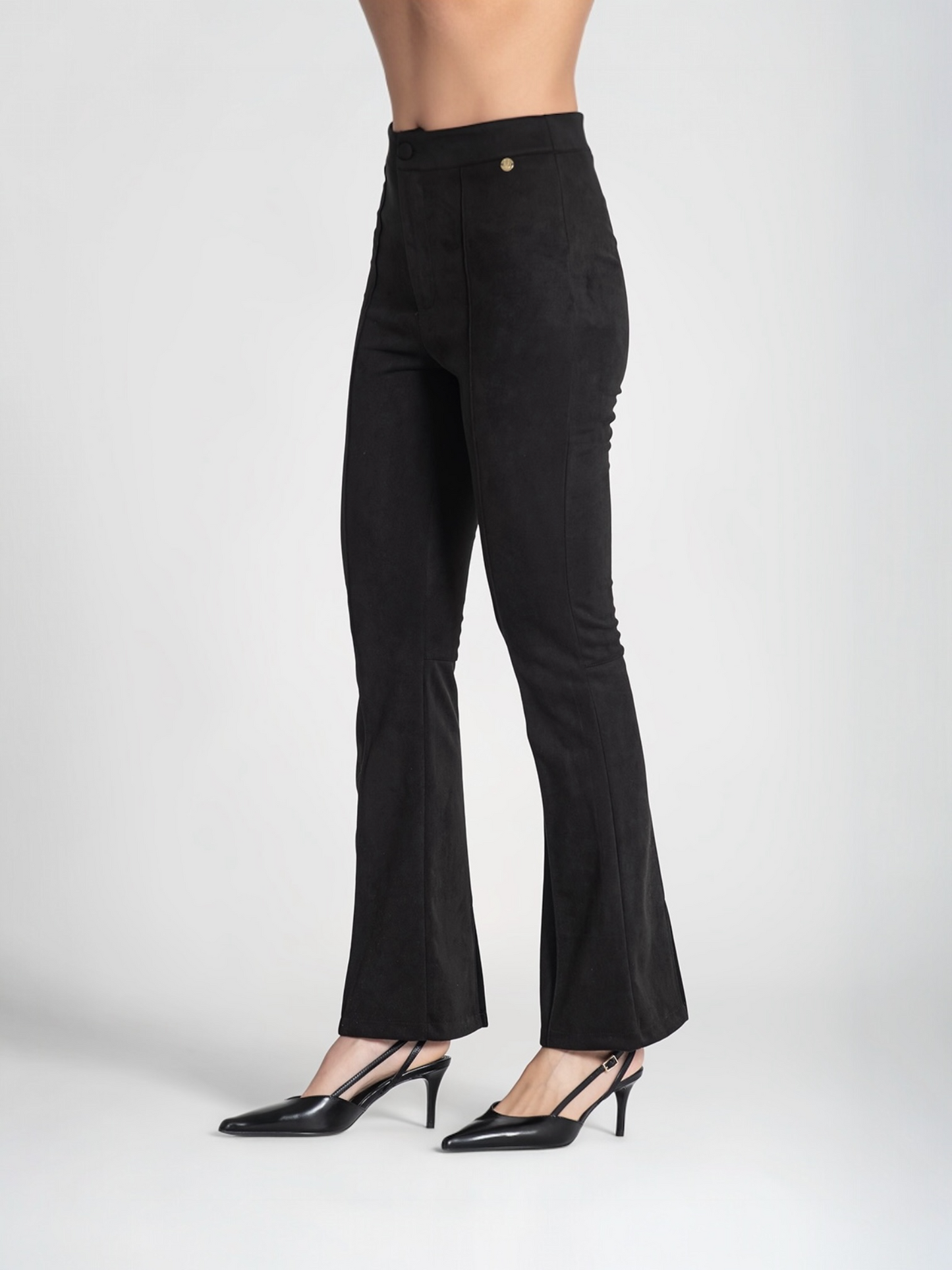 PANTALÓN FLARE NEGRO