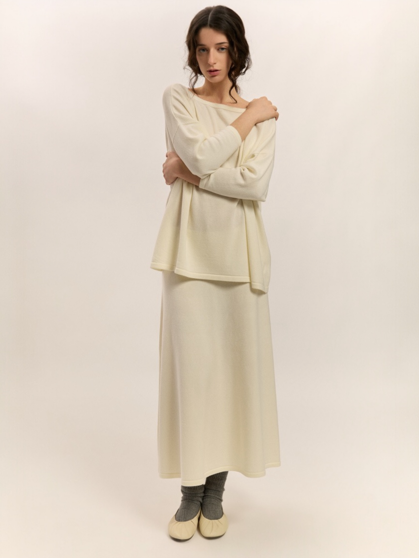 JERSEY DESCOLGADO CUELLO AMPLIO PERLA