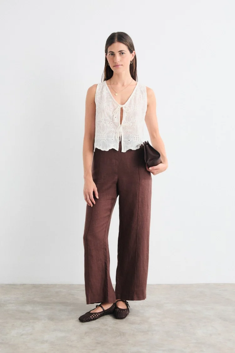 PANTALÓN AURORA MARRÓN