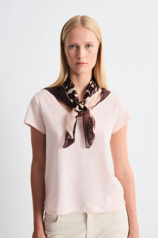 CAMISETA LUZARA ROSA