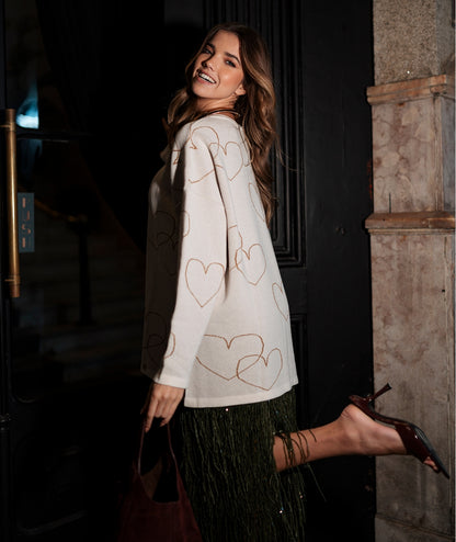 JERSEY CORAZONES BLANCO