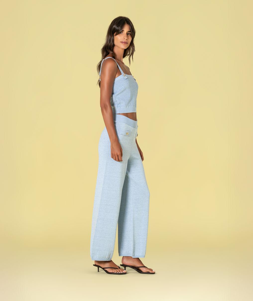 PANTALÓN DE PUNTO BOTONES