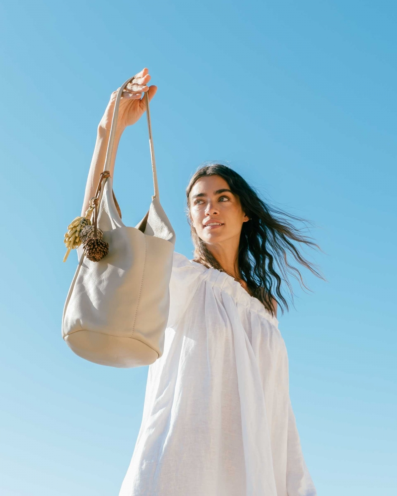 BOLSO DE HOMBRO MELISSA CRUDO