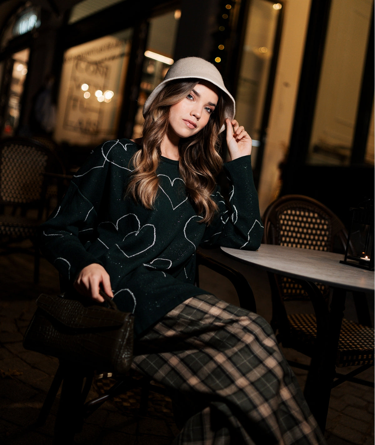 JERSEY CORAZONES VERDE