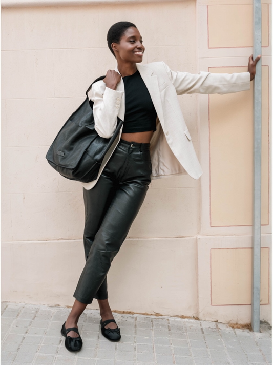 BOLSO DE HOMBRO HOMER NEGRO