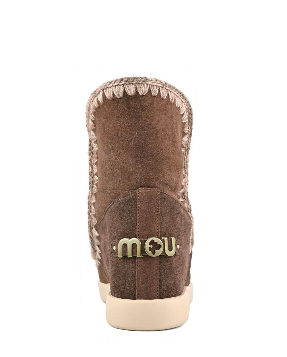 NEW INNER WEDGE SUEDE BROWN PEPPER