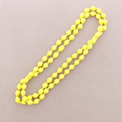 Collar Largo Bolas Forradas Tela 160Cm (A): Rosa