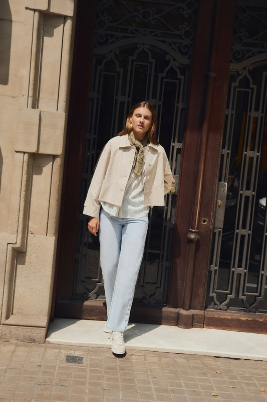 GABARDINA AIDAN CRUDO