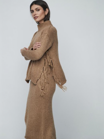 VESTIDO NATALIA CAMEL