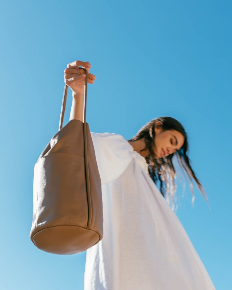 BOLSO DE HOMBRO MELISSA TAUPE