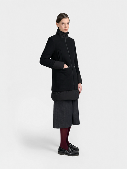 ABRIGO DE LANA LYALTA NEGRO
