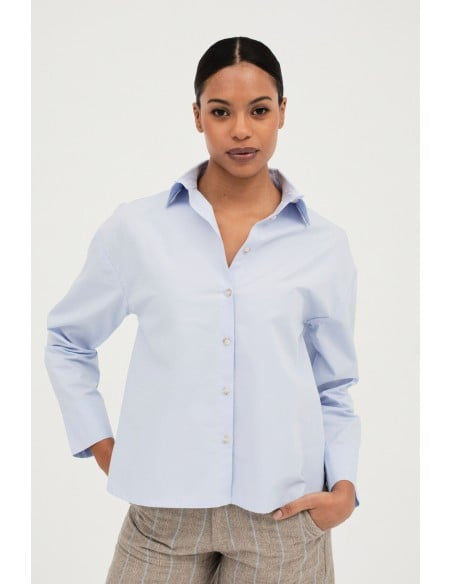 CAMISA RICHMOND AZUL