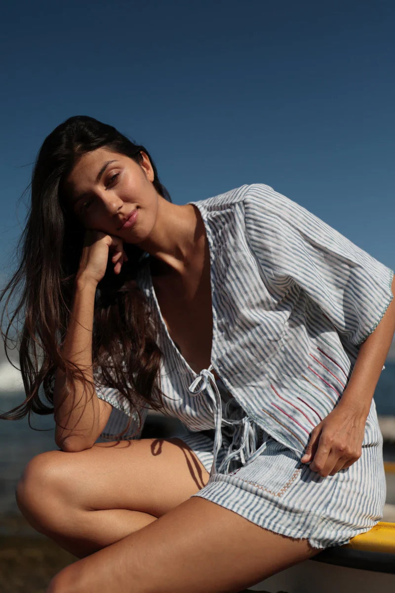 TOP ANARA AZUL