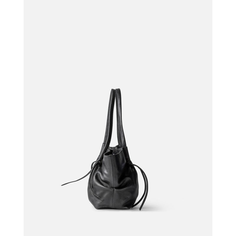 BOLSO DE HOMBRO BRUMLEY DE PIEL NEGRO