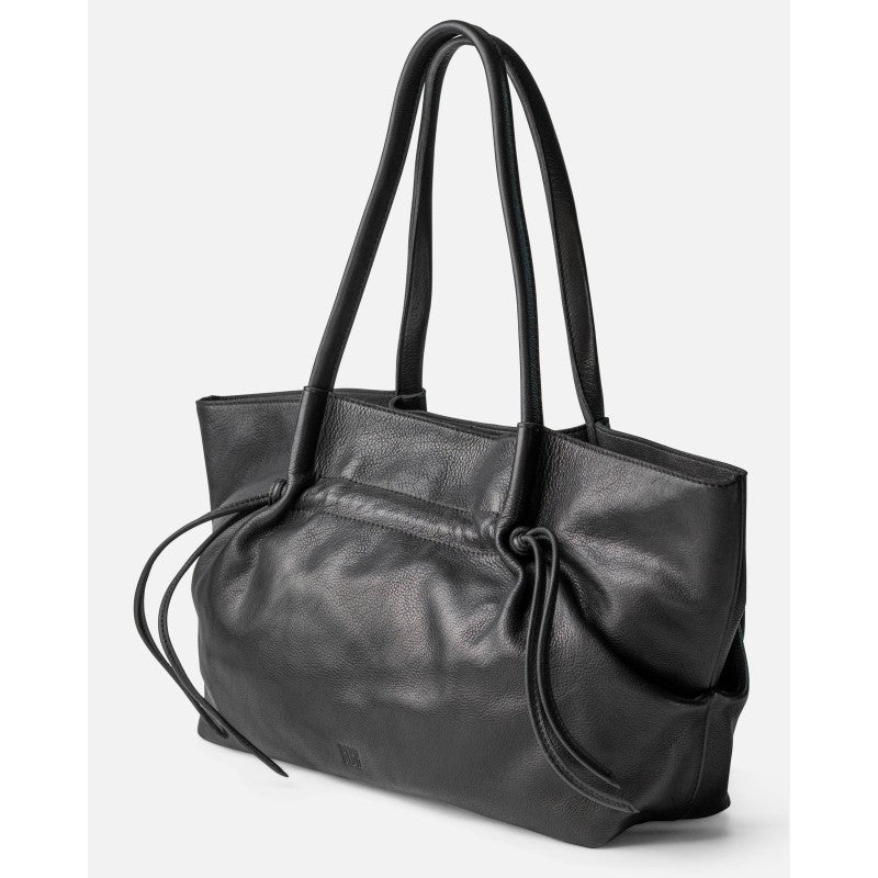 BOLSO DE HOMBRO BRUMLEY DE PIEL NEGRO