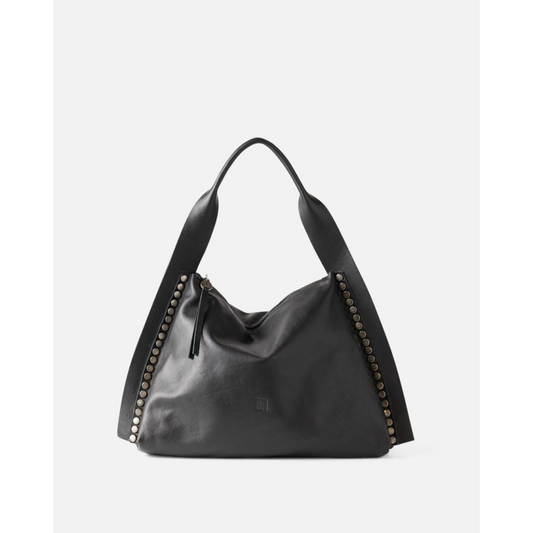 BOLSO DE HOMBRO VIENNA DE PIEL NEGRO