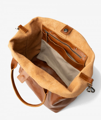 BOLSO DE MANO BELOIT DE PIEL CUERO