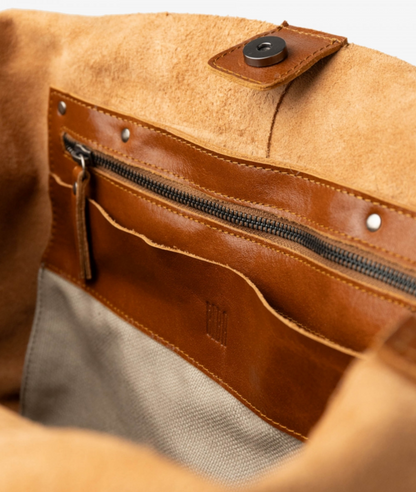 BOLSO DE MANO BELOIT DE PIEL CUERO