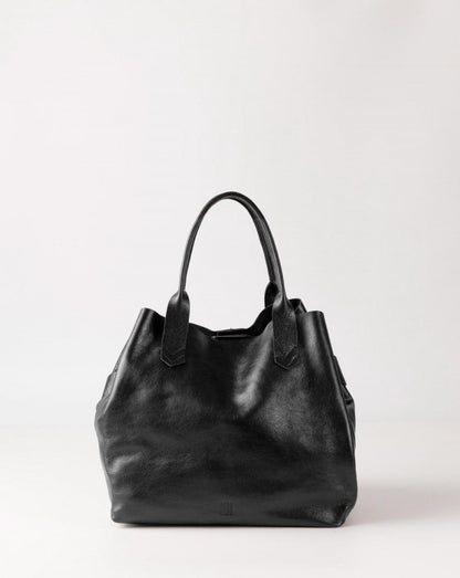BOLSO DE MANO BELOIT DE PIEL NEGRO