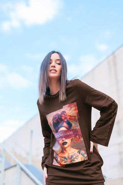 VESTIDO ART IN NOT A CRIME