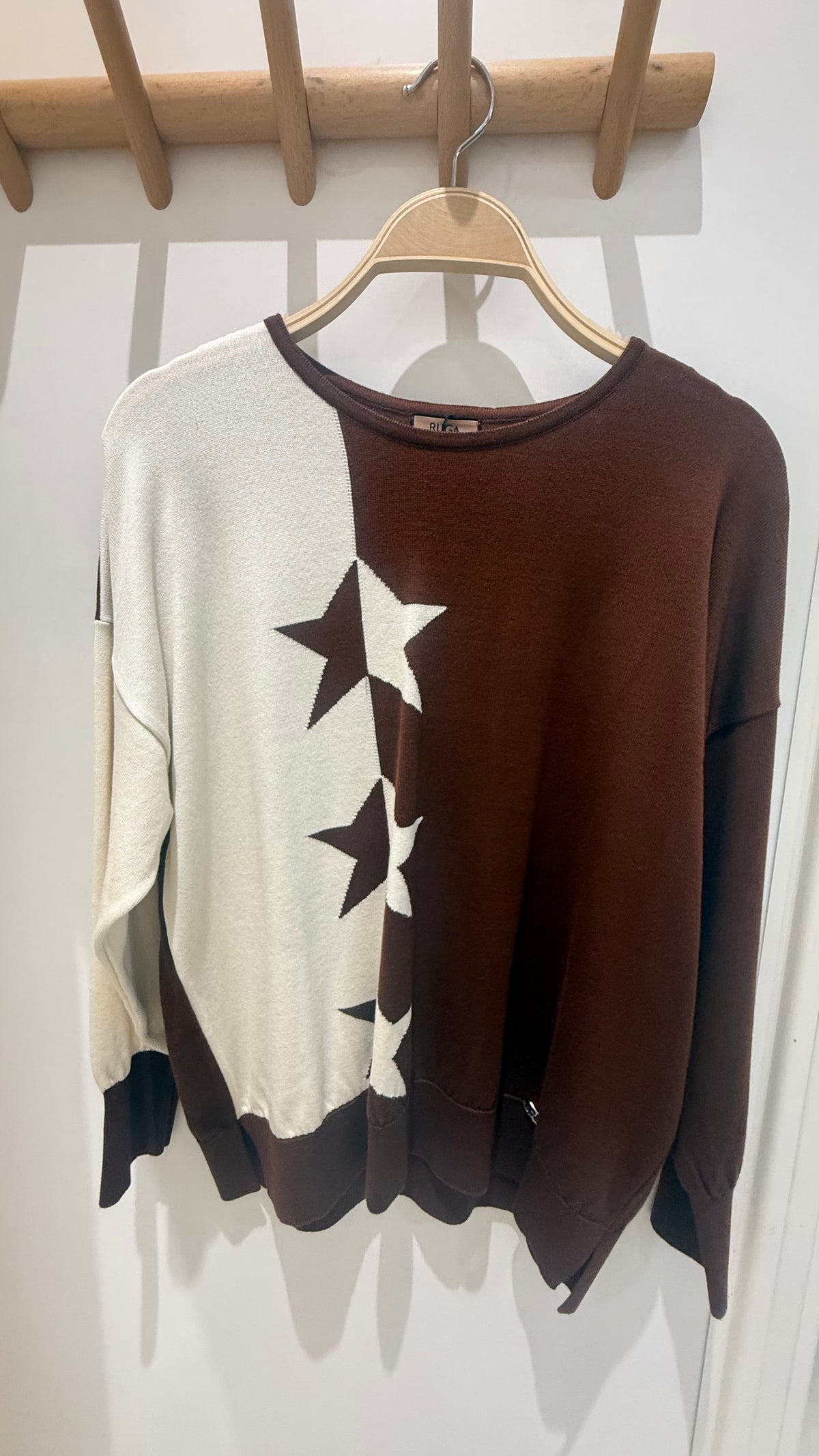 JERSEY ESTRELLAS CARAMELO