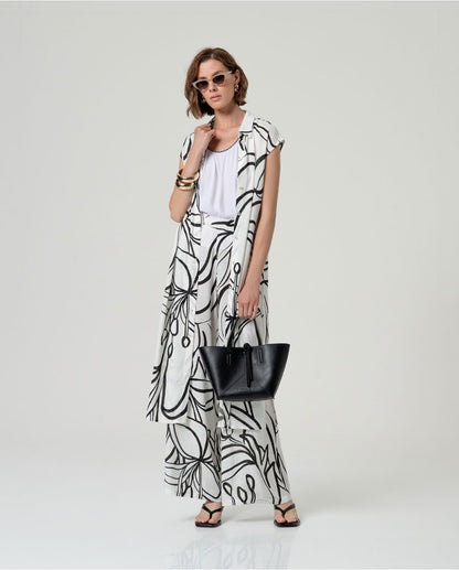 TOP ECO VERO ESCOTE SIN MANGAS BLANCO