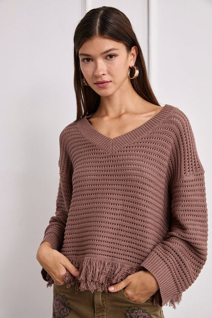 JERSEY CALADOS FLECOS MAUVE