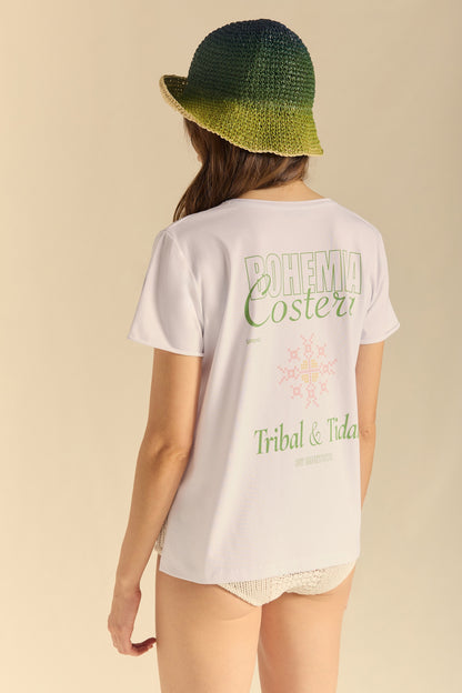 CAMISETA BOHEMIA COSTERA BLANCO