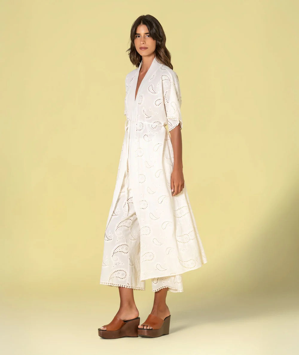 KIMONO BORDADO INGLÉS CRUDO