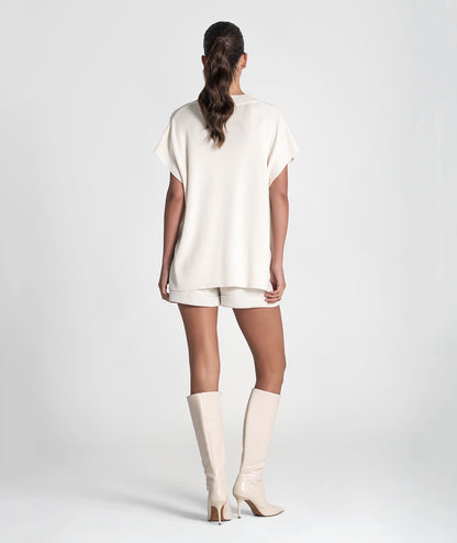 CHALECO CON BOLSILLO CRUDO