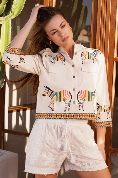 CHAQUETA ZEBRA